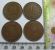 TEMPLATE LISTING ISRAEL LOT OF  10  COINS 10 PRUTA PRUTAH 1949 KM#11 COIN. - Andere - Azië