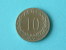 1895 A - 10 LEPTA - KM 59 ( Uncleaned Coin - For Grade, Please See Photo ) ! - Grèce