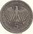 GERMANY 5 MARK EAGLE EMBLEM  FRONT 1848 PEOPLE SPRING  BACK 1973 G AG SILVER AUNC KM? READ DESCRIPTION CAREFULLY !!! - 5 Marcos