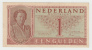 NETHERLANDS 1 GULDEN 1949 VF+ P 72 - 1 Gulde