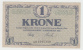 Denmark 1 Krone 1921 VF Crispy Banknote P 12g  12 G - Denmark