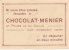 CHROMO  Image Chocolat MENIER  BERLIN  Porte Brandebourg   N° 525 - Menier