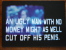 Howard Stern Show Bravo TV "cut Off His Penis" Postcard - Publicité