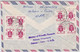 EGYPTE - 1968 - TIMBRES De SERVICE (RARE) Sur ENVELOPPE Par AVION De LE CAIRE Pour STRASBOURG - Dienstmarken