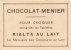 CHROMO  Image Chocolat MENIER  LIEPZIG  Ancien Hotel De Ville   N° 577 - Menier