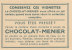 CHROMO  Image Chocolat MENIER  BUDAPEST  Le Pont Elisabeth   N° 311 - Menier