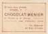 CHROMO  Image Chocolat MENIER  HEIDELBERG  Statue St Nepomugene    N° 565 - Menier