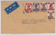 INDIA - 1947 - ENVELOPPE  Par AVION De CALCUTTA Pour BORDEAUX - 1936-47  George VI