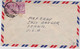 MALAYA - SINGAPORE - 1953 - ENVELOPPE Par AVION Pour Les USA - à BORD Du NAVIRE MS "RUYS" - Malaya (British Military Administration)