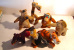 JOUETS ANCIENS/  DISNEY / LE LIVRE DE LA JUNGLE 7 FIGURINES ANCIENNES 1967 - Sonstige & Ohne Zuordnung