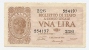 1 Lira Luogotenenza 1944 (ventura-simoneschi-giovi Nco) - Regno D'Italia – 1 Lire