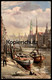 ALTE POSTKARTE FLEET BEI DER REIMERSBRÜCKE OILETTE RAPHAEL TUCK SERIE HAMBURG No. 609 WIDE WIDE WORLD KAMPTZ Postcard - Tuck, Raphael