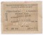 RAILWAY / EISENBAHN - Old Ticket, 1945. Croatia - Europa