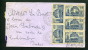 =*= Rare: 400x5 Sur Lettre Paris>>>>Paquebot "Jean Laborde" En Rade De Colombo Indes 30 11 1938 =*= - Cartas & Documentos