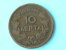 1869 BB - 10 LEPTA / KM 43 ( Uncleaned - For Grade, Please See Photo ) ! - Grèce