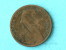 1860 - FARTHING / KM 474.2 ( Uncleaned - For Grade, Please See Photo ) ! - B. 1 Farthing