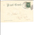 Think Of Me Valentine Embossed Girl Undivided Back Humprey POSTMARK - Valentijnsdag