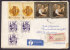 Poland Airmail Par Avion Registered Recommandée Einschreiben UPT SZCZECIN 1977 Cover Netherlands P.P. Rubens (2 Scans) - Avions