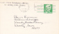 Postal Card - Abraham Lincoln -  Scott # UX55 -  Iowa State Traveling Library  To Waverly Public Library - Postmarked .. - 1961-80