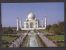 India  TAJMAHAL  STAMPED THE MONUMENT OF LOVE  Postcard  # 15775 Inde Indien - Monuments