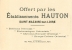 Chromo Etablissements Hauton St Nazaire ( Cirage... ), N'en Jetez Plus... Musicien, Guitare, Seau D'eau... - Autres & Non Classés