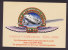 Netherlands Airmail Luchtpost Par Avion KLM Memorial Flight Card AMSTERDAM - MELBOURNE Australia (2 Scans) - Posta Aerea