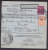 Finland Adresskort Packet Freight Bill Card KOUVOLA 1930 To HELSINKI (2 Scans) - Storia Postale