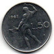 1967 - Italia 50 Lire     ----- - 50 Lire