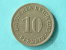 1912 A - 10 PFENNIG / KM 12 ( Uncleaned / For Grade , Please See Photo ) ! - 10 Pfennig