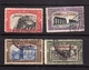 TRIPOLITANIA 1929 MILIZIA II SERIE COMPLETA COMPLETE SET USATA USED OBLITERE' - Tripolitania