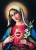 New Magnet, Saint, Holy, Religious, Virgin Mary, Flower - Magnets