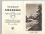 Calendrier Pharmacie AMATHIEU LAMOTTE-BEUVRON 41 1937 / Mer De Glace 74 Chamonix  Haut Savoie - Petit Format : 1921-40