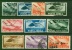 1945/47 Repubblica Aerea Democratica N 126 -35 TIMBRATI Used Sassone 41 € - Correo Aéreo