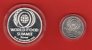Romania 1996 - Jubilee - Limited Edition / UNC / Set X 2 Coins / 10 Lei + 100 Lei / World Food Summit - Rumänien