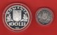 Romania 1996 - Jubilee - Limited Edition / UNC / Set X 2 Coins / 10 Lei + 100 Lei / World Food Summit - Rumänien
