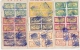 REF LANV3 - CHINE TIMBRES DE LOTERIE SUR CARTE DES ANNEES 1950 - Plaatfouten En Curiosa