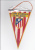 Fanion / Flag Club Atletico De Madrid - FIFA Football - Autres & Non Classés