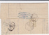 RHONE - 1869 - LETTRE De LYON Avec CACHET De GARE Pour LE CREUSOT - 1849-1876: Période Classique
