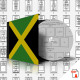 JAMAICA STAMP ALBUM PAGES 1860-2011 (151 Pages) - Inglese