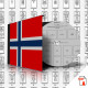 NORWAY STAMP ALBUM PAGES 1855-2011 (187 Pages) - Englisch