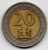 KENIA 20 SHILLINGS 1998 BIMETALLICA - Kenia