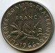 France 1 Franc 1966 GAD 474 KM 925.1 - 1 Franc