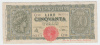 Italy 50 Lire 1944 ""F+"" Crispy Banknote P 74 - 50 Liras