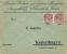 Germany Firm Cover PERFIN Dresden Gardinen- Und Spitzen-Manufactor Niedersedlitz Bei Dresden 15-7-1918 (E1565) - Brieven En Documenten