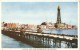 UK, United Kingdom, North Pier And Promenade, Blackpool, 1953 Used Postcard [P7420] - Blackpool