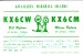 CARTE QSL CARD 1958 RADIOAMATEUR RADIO MARSHALL ISLANDS KX6 KWAJALEIN - Islas Marshall