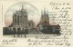 AK Erfurt Dom & Severikirche Farblitho 1902 #01 - Erfurt