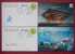 2010 CHINA SHANG HAI EXPO P.O.COVER & CARDS 6V - Covers & Documents