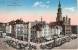 Posen Alter Markt Und Rathaus Color Markttreiben 17.7.1917 Gelaufen Als Feldpost Bodo Beschin Julius Latz L Kruh A Szczz - Posen