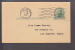 Postal Card - Thomas Jefferson - UX27 - Free Tract Society -   Binchamton, N.Y. 1934 - 1921-40